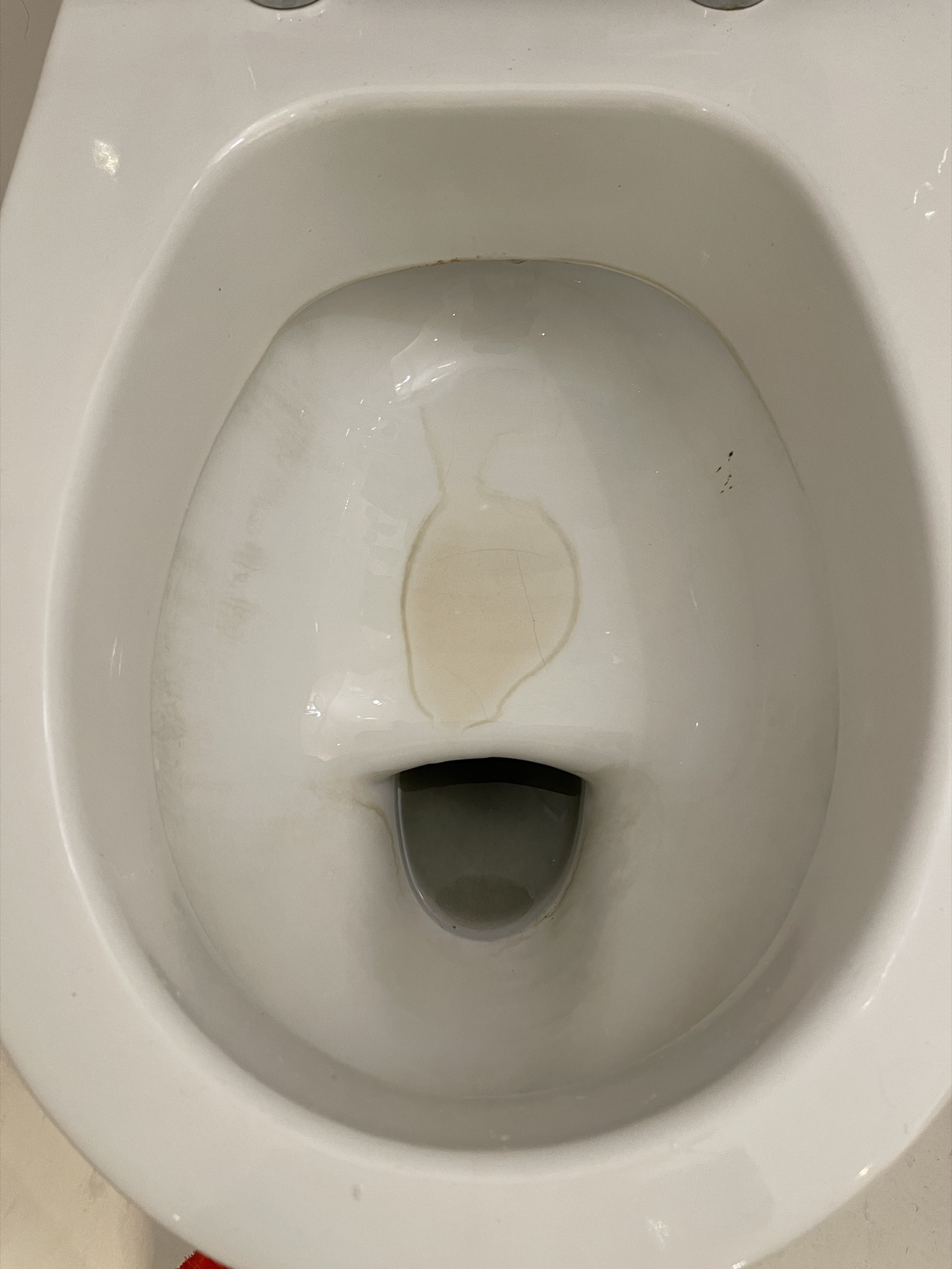 Verschmutztes WC vor der NordFlut Sanitärreinigung